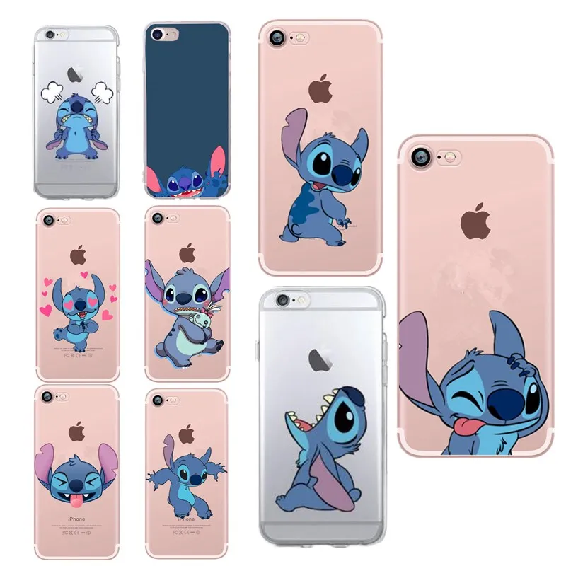 Милый чехол Love Stitch для iPhone 6 6s xr мягкий силиконовый X XS 7 8 Plus 5 5S se 10 |