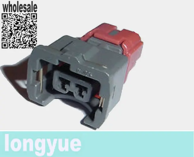 

longyue 2kit for NISSAN 300ZX 1990-94TT 1990-92NA Old Style Fuel Injector Connector & Terminal Kit (Early Style)