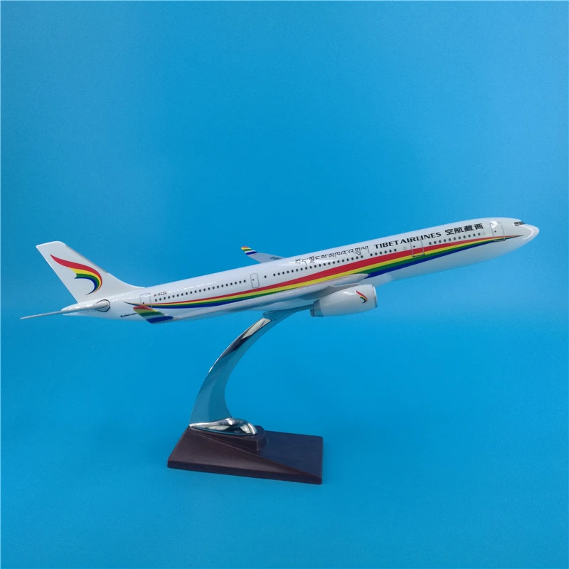 40 см 1: 172 Airbus A330 модель TIBET Airways с базовым сплавом самолет коллекция самолетиков дисплей Модель украшения