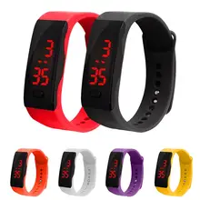  Fashion Top Brand Luxury Unisex Backlight Date Display Digital Wrist Watch Waterproof Smart Bracelet 