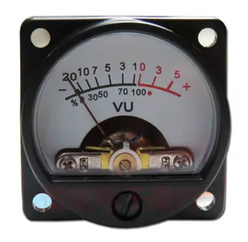 

2pcs lot Panel VU Meter Warm Back Light Recording Audio Level Amp
