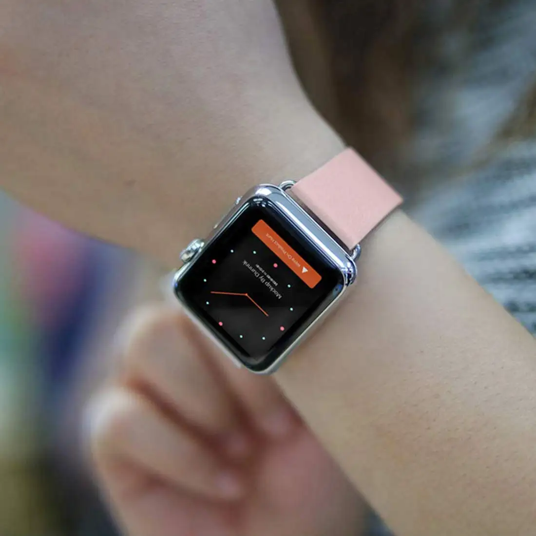 Кожаный браслет-петля, современный ремешок с пряжкой для Apple Watch, серия 5, 4, 40 мм, 44 мм, ремешок для браслета iWatch, серия 3, 2, 1, 38 мм, 42 мм