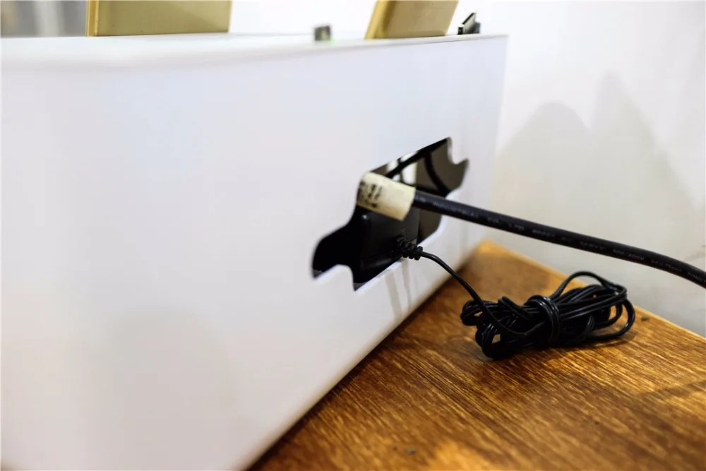 ORICO кабельный менеджер коробка с держателем телефона для силовой ленты коробка адаптер Провод зарядное устройство линия USB сетевой узел кабель коробка для организации ABS