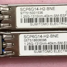 Оптический Кливер Sumitomo 1.25G-1310nm-40km-SM-ESFP SCP6G14-H2-BNE SFP оптический волоконный модуль