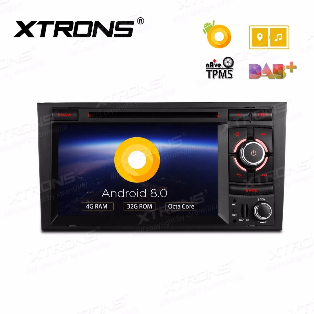 Excellent 7" Android 8.0 OS Car DVD Multimedia GPS for Audi A4 2000-2008 & Audi S4 2003-2008 & Audi RS4 2002-2008 with 4GB RAM 32GB ROM 1