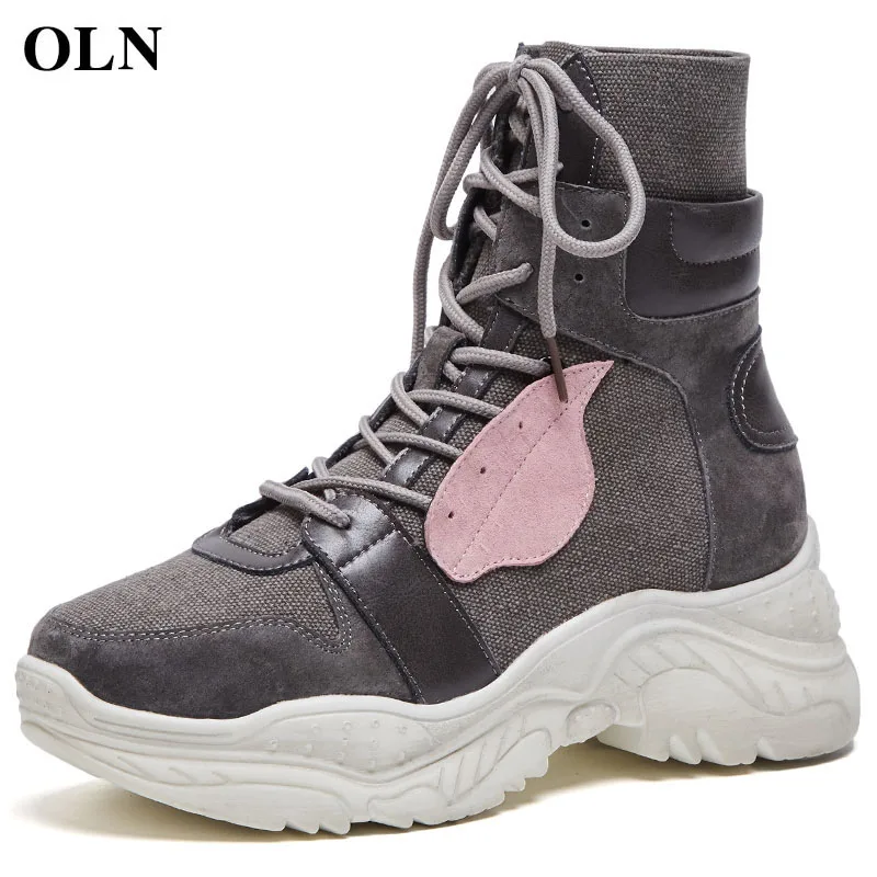 

OLN Woman Brand Comfortably Winter Womens Sneakers Keep warm Women Running Shoes Outdoor Jogging Sport Shoes For Women