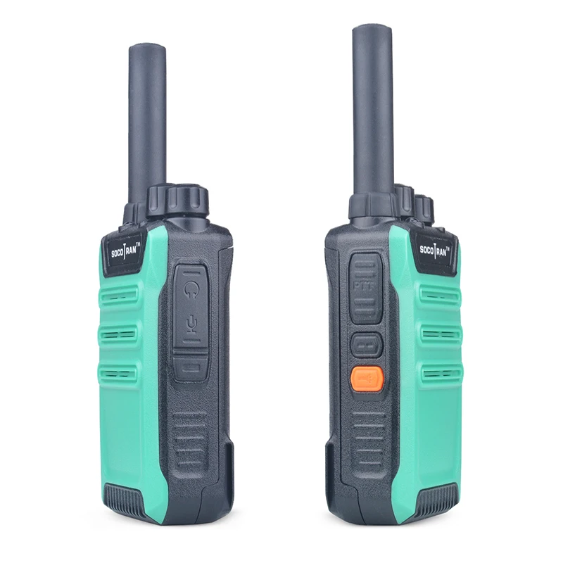 SOCOTRAN SC 508 UHF 400 470 МГц мини двухсторонний радиоаппарат VOX портативная рация с фонарь