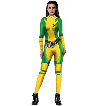 

PLstar Cosmos 3D Print Beauty poster Spandex Lycra Costume for Halloween Cosplay Female dc x man Suit Gwen woman-6
