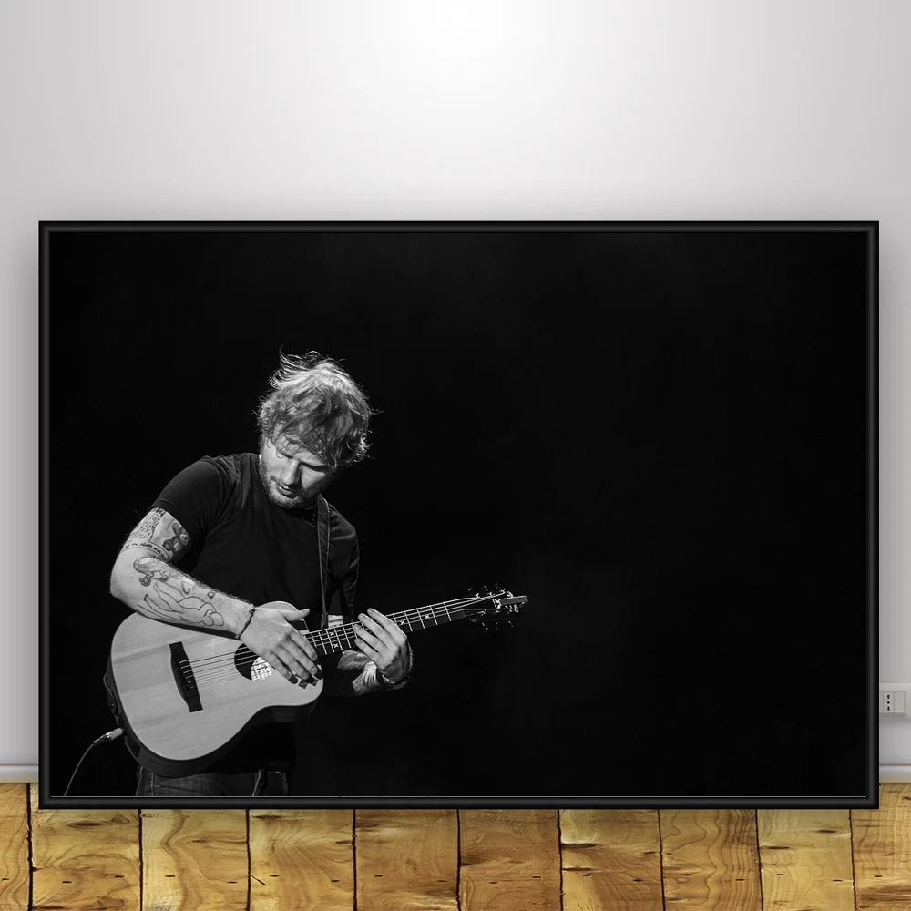 Edward Christopher Sheeran Art Silk Poster Home Decor 12x18 24x36inch Edward Christopher Sheeran Art Silk Poster Home Decor 12x18 24x36inch
