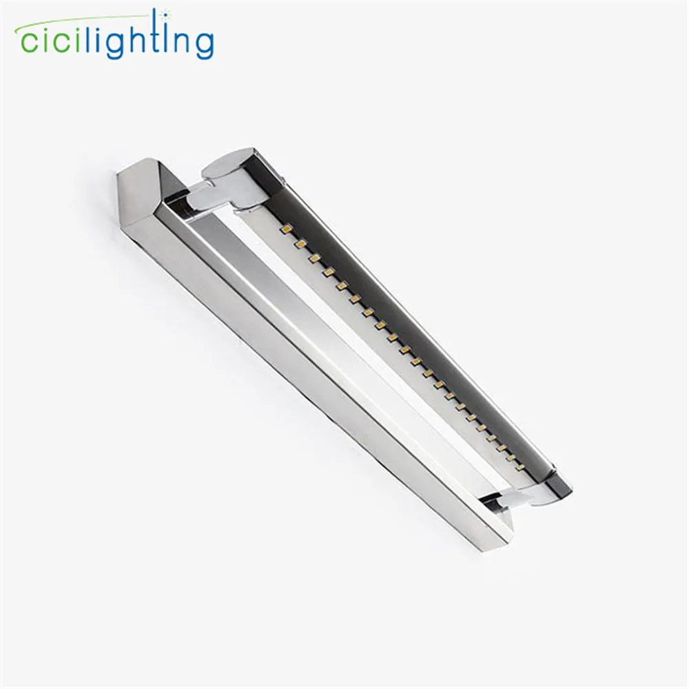 

90V - 265V L62cm 7W led mirror lights lamp Mirror cabinet lights SMDLED waterproof bathroom makeup dressing table bed side lamp