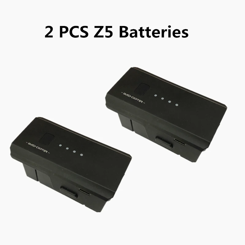 2 Batteries Z5 Оригинальная батарея 11,1 V 2500mAh Lipo батарея для F11 смарт-литиевая батарея 7,4 V 1200mAh Lipo батарея для квадрокоптера Z5 - Цвет: 2 Batteries Z5