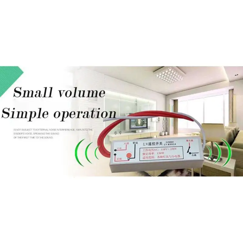 

315MHz Smart RF Remote Control Switch 110V-220V Wifi FireWire Wireless Wall Light Learning Code Switches Remote Controls
