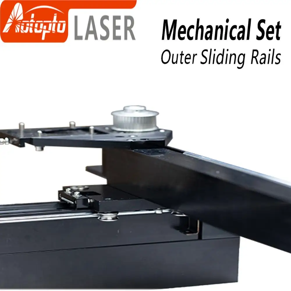 Mechanical Parts Set 1600*1000mm Outer Sliding Rails Kits Spare Parts for DIY 1610 CO2 Laser Engraving Cutting Machine