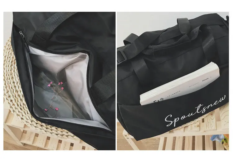 Sports Bags for Women 2019 Sportnew print waterproof sac de sport gym bag Multifunction Handbag training shoulder bag gymtas
