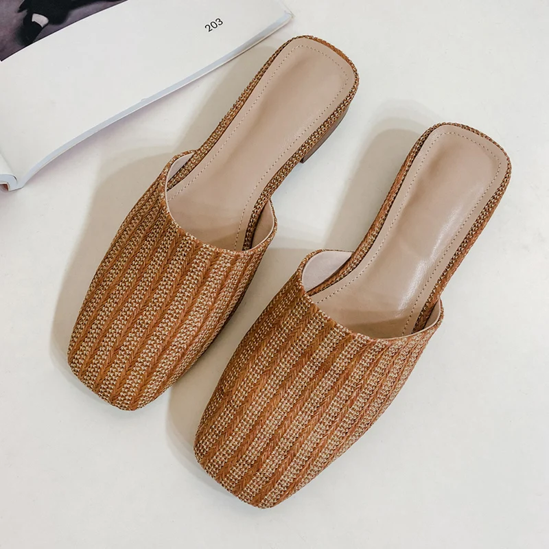JOUIR TALONS/2019 г. Брендовая обувь, большой размер 33-42, вязанная натуральная кожа, овчина, свиная кожа, модная летняя женская обувь без задника