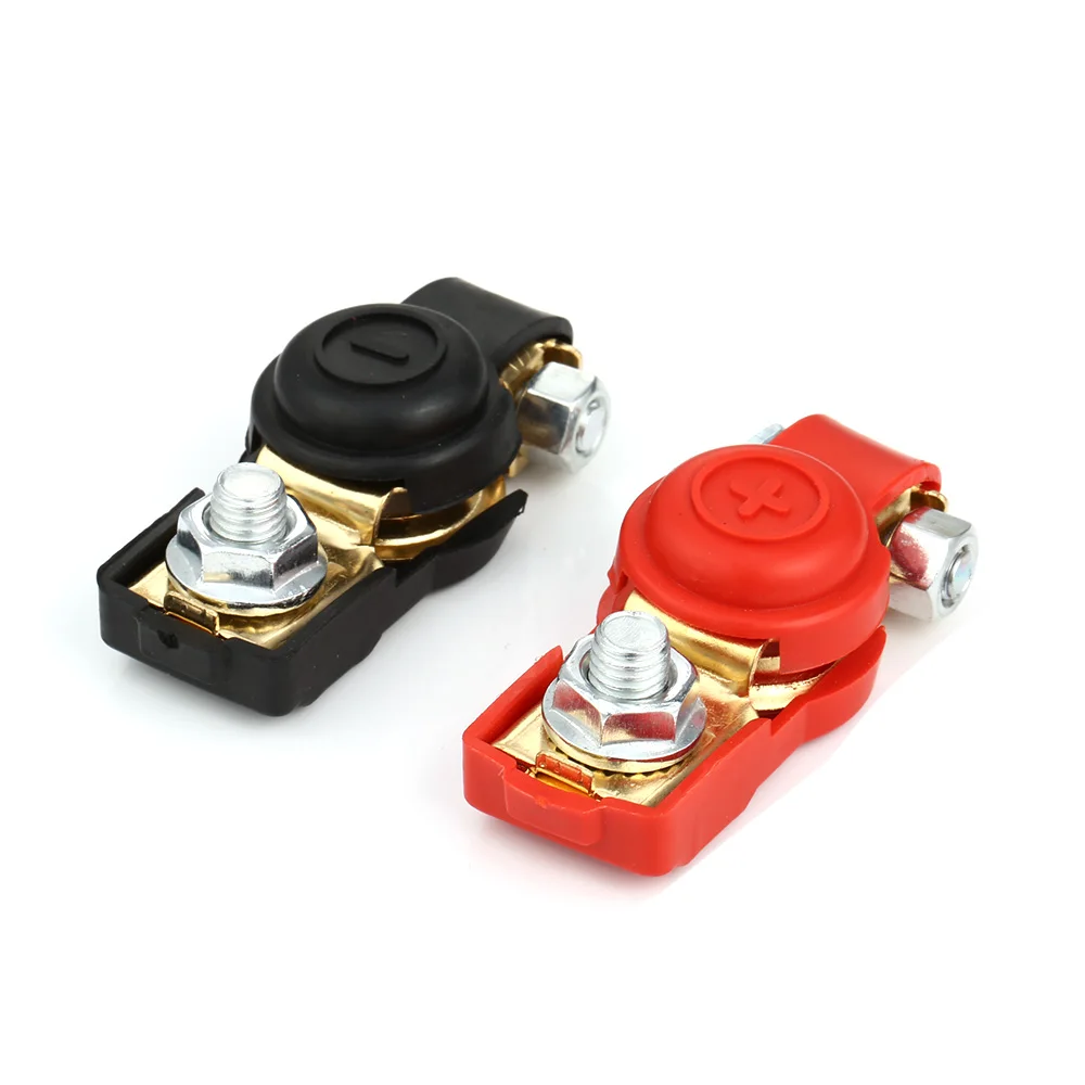 

2PCS Car Caravan Car Auto Battery Pair of 12 V Quick Release Battery Terminals Battery Terminal Connector Clamps