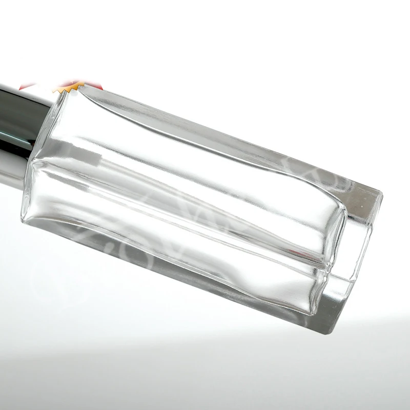 1 шт. 30 мл прямоугольная стеклянная бутылка для духов анодированный алюминий мелкий туман косметическая бутылка с распылителем суб-бутылка BQ179