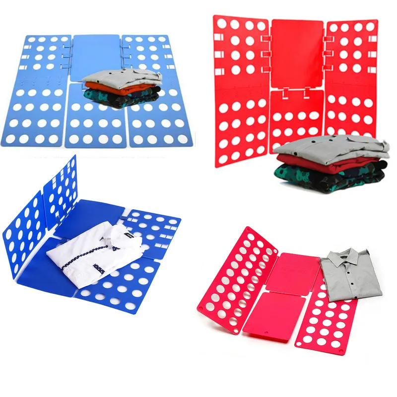 

Quality Adult Kids Magic Clothes Folder T Shirts Jumpers Organiser Fold Save Time Quick Clothes Folding Board Clothes Holder