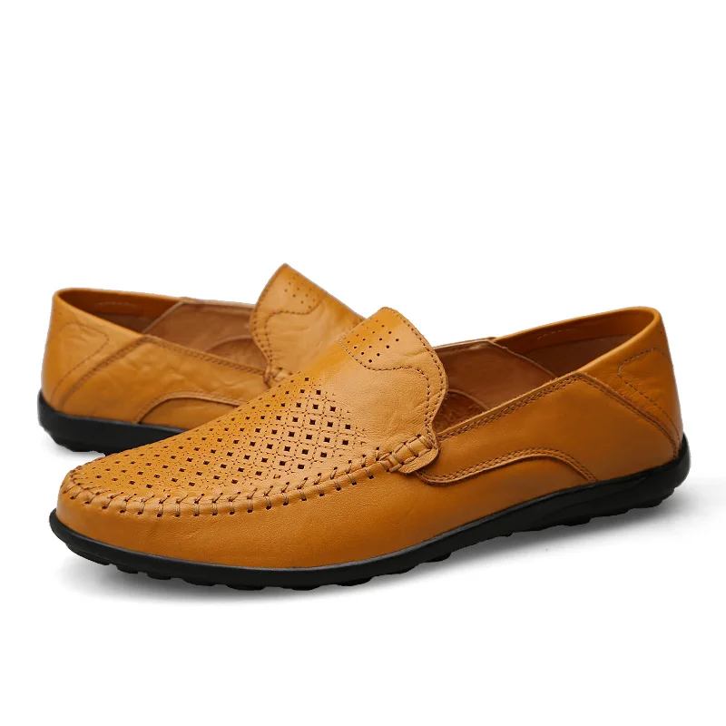 HTB1bf8gkpGWBuNjy0Fbq6z4sXXaj JKPUDUN Italian Mens Shoes Casual Luxury Brand Summer Men Loafers Genuine Leather Moccasins Comfy Breathable Slip On Boat Shoes