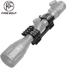 25,4 мм/30 мм двойные кольца пузырьковый уровень ласточкин хвост прицел сиамское Крепление 11 мм рельсовые крепления с компасом Пикатинни Топ