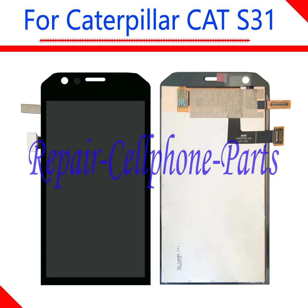 

Black 100% Tested Full LCD DIsplay + Touch Screen Digitizer Assembly For Caterpillar CAT S31 Tracking Number