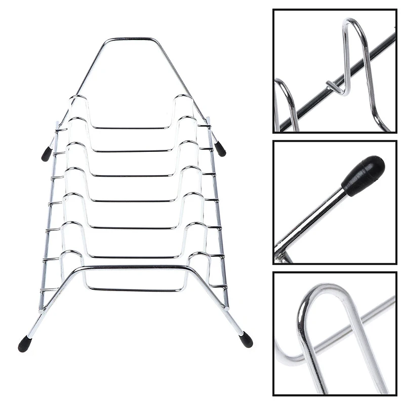 Промо-акция! Домашний Нержавеющая сталь вертикальный тарелка сушилка для слива воды держатель для хранения