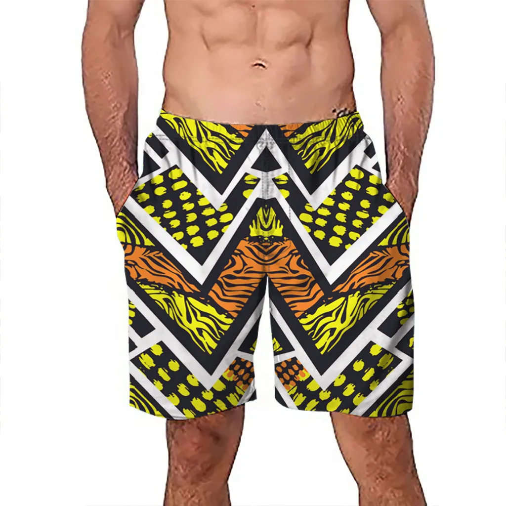 M 3XL Plus Size Swimwear Men Swim Shorts For Swimming Trunks Swimsuit