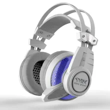 Взрывные Модели Hendband Игровые наушники для ПК с микрофоном наушники, полоса СВЕТОДИОДНЫЙ Dazzle Light, 7,1 канальный наушники с шумоподавлением