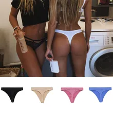 Спортивные женские бесшовные Невидимые шорты для йоги, женские сексуальные спортивные трусы для бодибилдинга, удобные трусики танга со средней талией