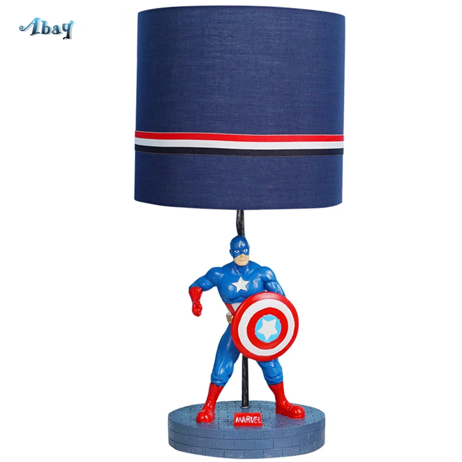 €15.15 15% de réductionDessin animé Captain America forme lampes de Table créatif enfants chambre décoration éclairage pour un dortoir enfants lampe €15.15 15% de réductionDessin animé Captain America forme lampes de Table créatif enfants chambre décoration éclairage pour un dortoir enfants lampe
