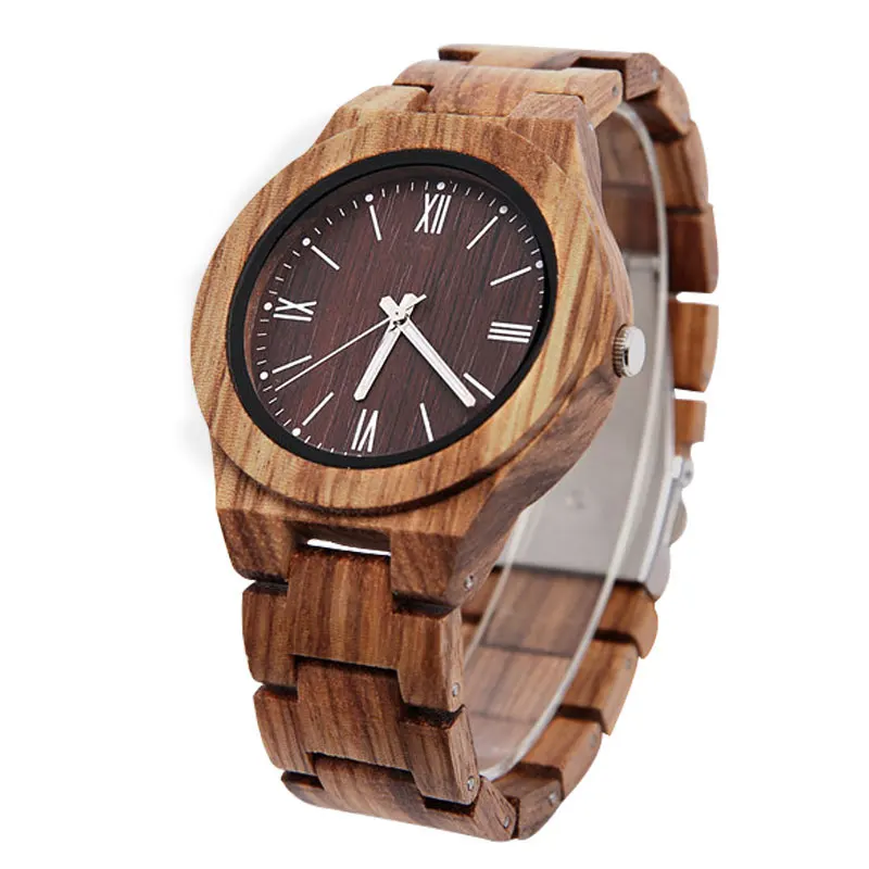 Skup Mężczyzna drewniany zegarek zegar relogio masculino de luxo montre homme mężczyźni drewniane zegarki męskie reloj hombre mężczyźni luksusowy zegarek na rękę
