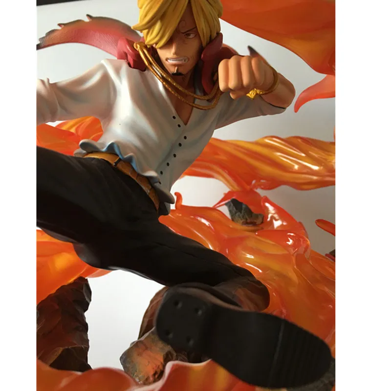 ONE PIECE соломенная шляпа Пираты джентльмен Vinsmoke Санджи GK смола статуя фигурку Коллекция модель игрушки X701