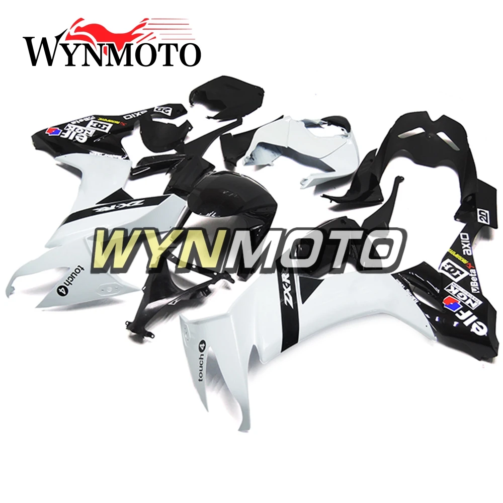 

Complete Fairings For Kawasaki ZX-10R ZX10R 2008-2010 08 10 Year Injection ABS Plastics Cowlings Kits White Black Bodywork Cover