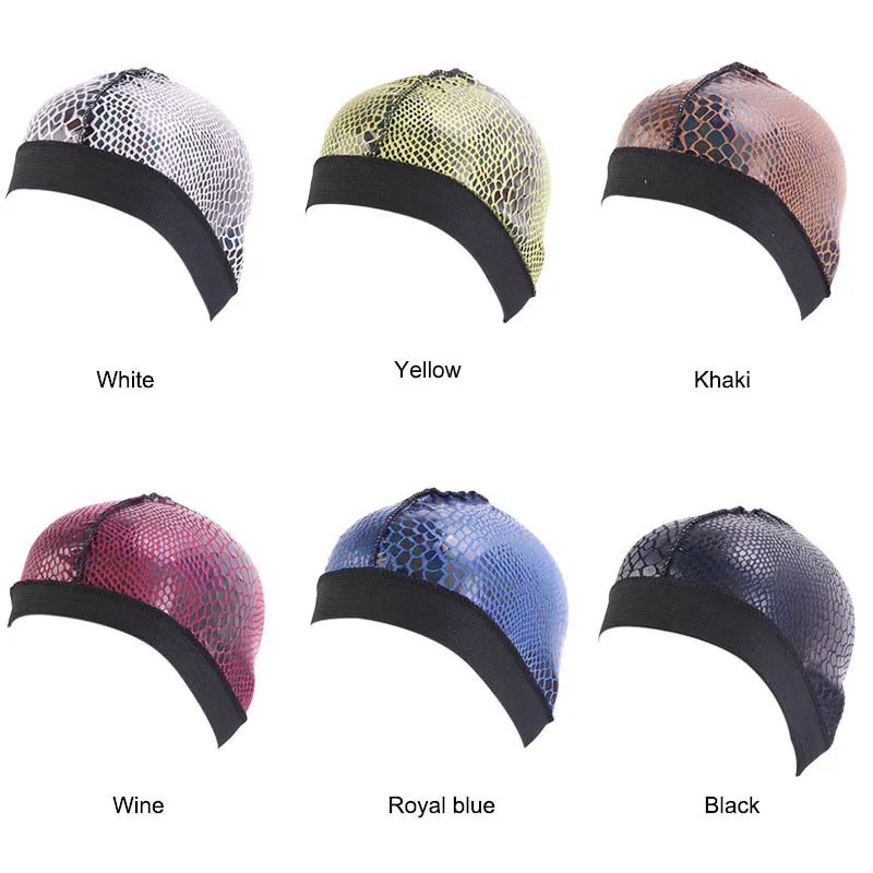 

2019 Limited Time-limited For America And Europe Pop Emulation Base Cap Wigs Crocodile For Grain Band Elastic Dome Chemotherapy