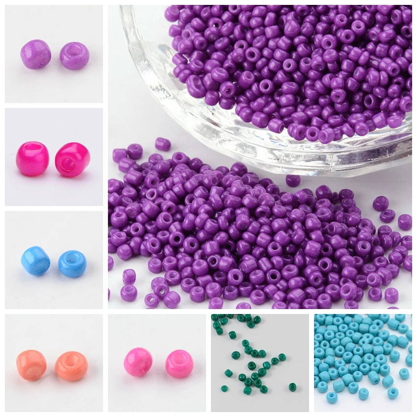 Royal Blue Seed Beads 450g 11//0 2mm With 1mm Hole silver lined