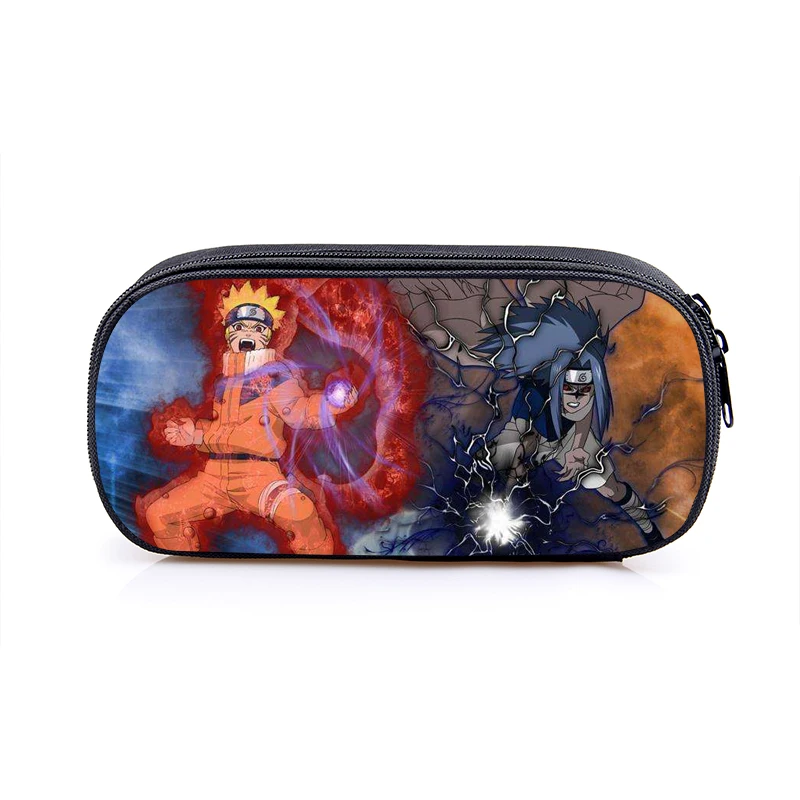 

Anime Naruto Boys Girls Pencil Case Bag Zipper Printed School Pouches Children Girls Cosmetic Case Student Pen Pouch Stationery