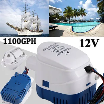 

Automatic Bilge Pump 12V Submersible Bilge Water Pump with Switch for Auto Boat JDH99