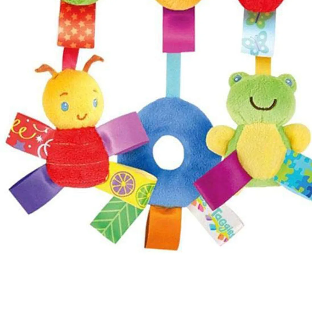 Мягкая детская кроватка для мальчиков и девочек, детская коляска, игрушка, спиральные детские игрушки для новорожденных, автомобильное сиденье, обучающая погремушка, детское полотенце, развивающие игрушки