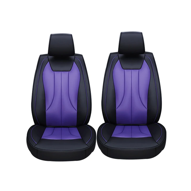 2 pcs Leather car seat covers For Jeep Grand Cherokee 2016-2014 Wrangler patriot compass car accessories styling