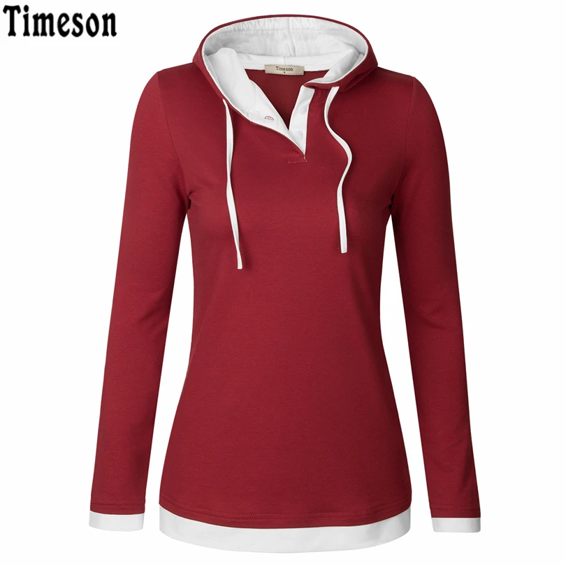 2018 Autumn Long Sleeve Hoodies and Pullovers Women Solid Knitted