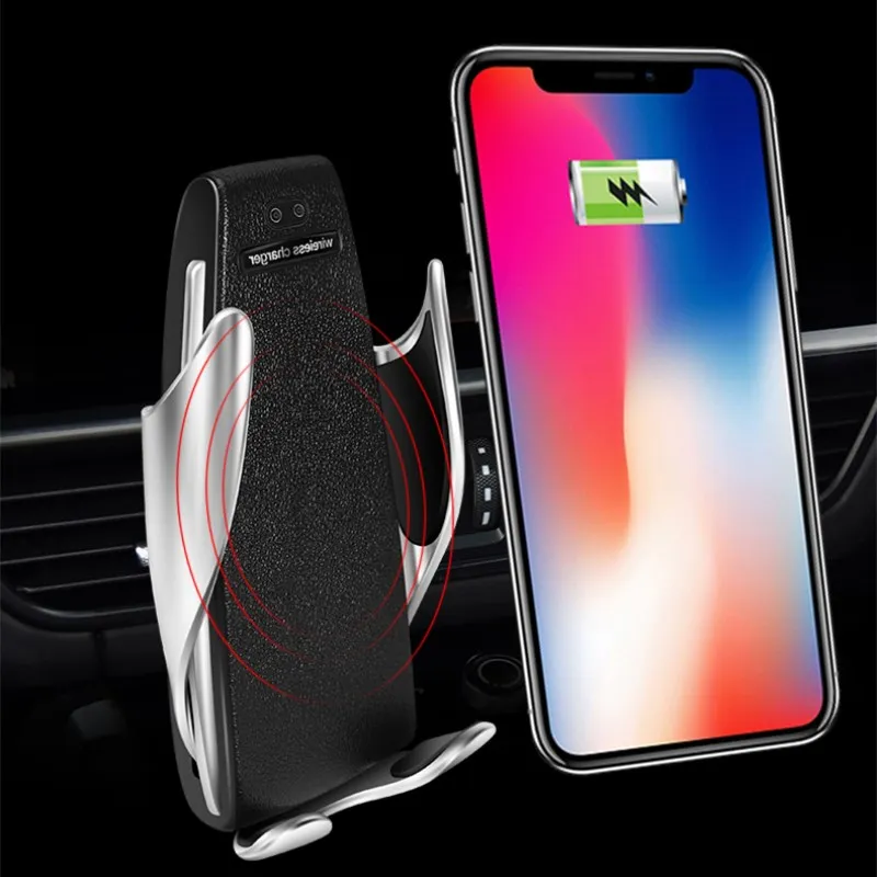 10 вт Qi автомобильное беспроводное зарядное устройство для iPhone 11 Pro XS 8