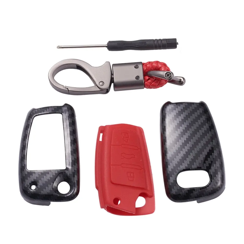 

Replacement Case Shell Car Key Case Key Cover For A3 A6L Q3 RS3 RS6 A1 Key Case