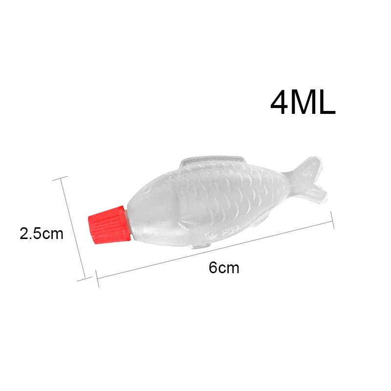 В форме рыбы 4 мл бутылка с соевым соусом бутылка для уксуса одноразовая бутылка для соуса рисовый шар/Сашими/суши HB