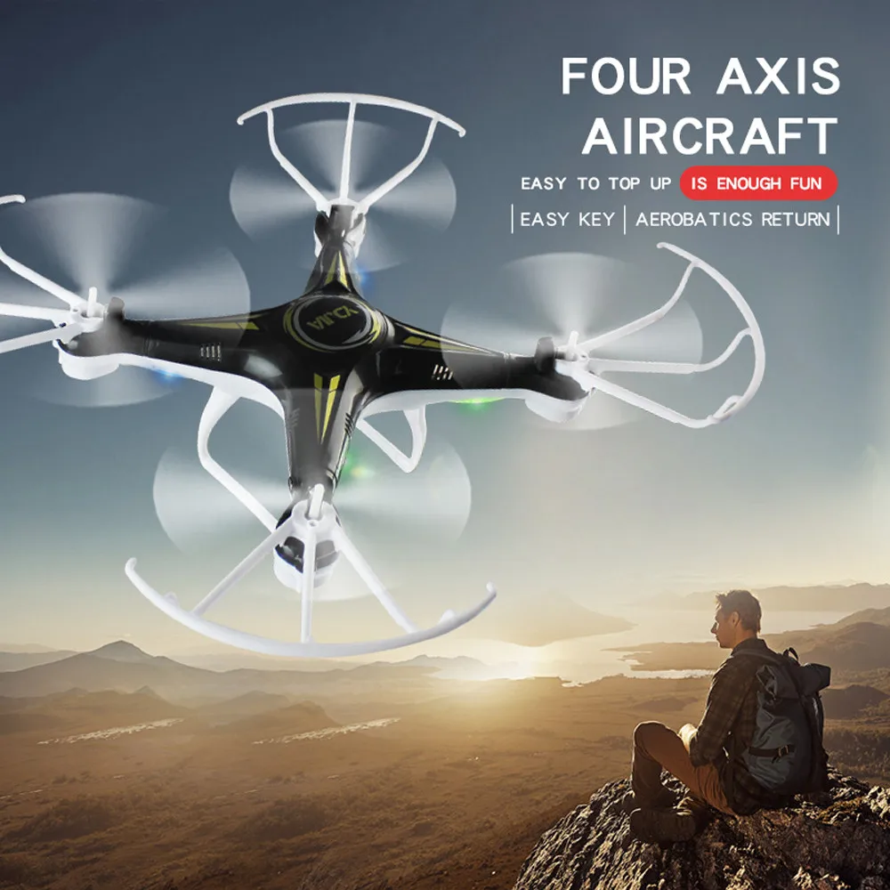 

2.4G Altitude Maintains HD Camera Quadcopter RC UAV WiFi FPV Live Helicopter Circling