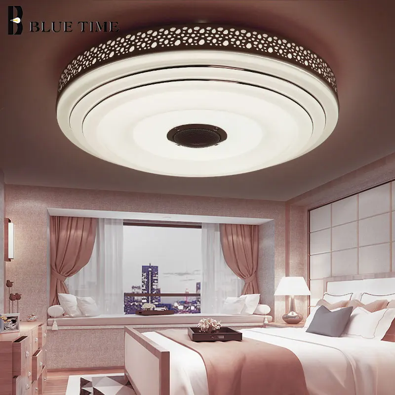

New Arrival Modern LED Ceiling Lights For Living Room Dining Room Bedroom Kitchen Home Musical LED Ceiling Lamps APP Controlling