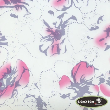 

High quality floral printing water transfer printing film hydrographic printing film aqua print film,90cm width HTM-1016