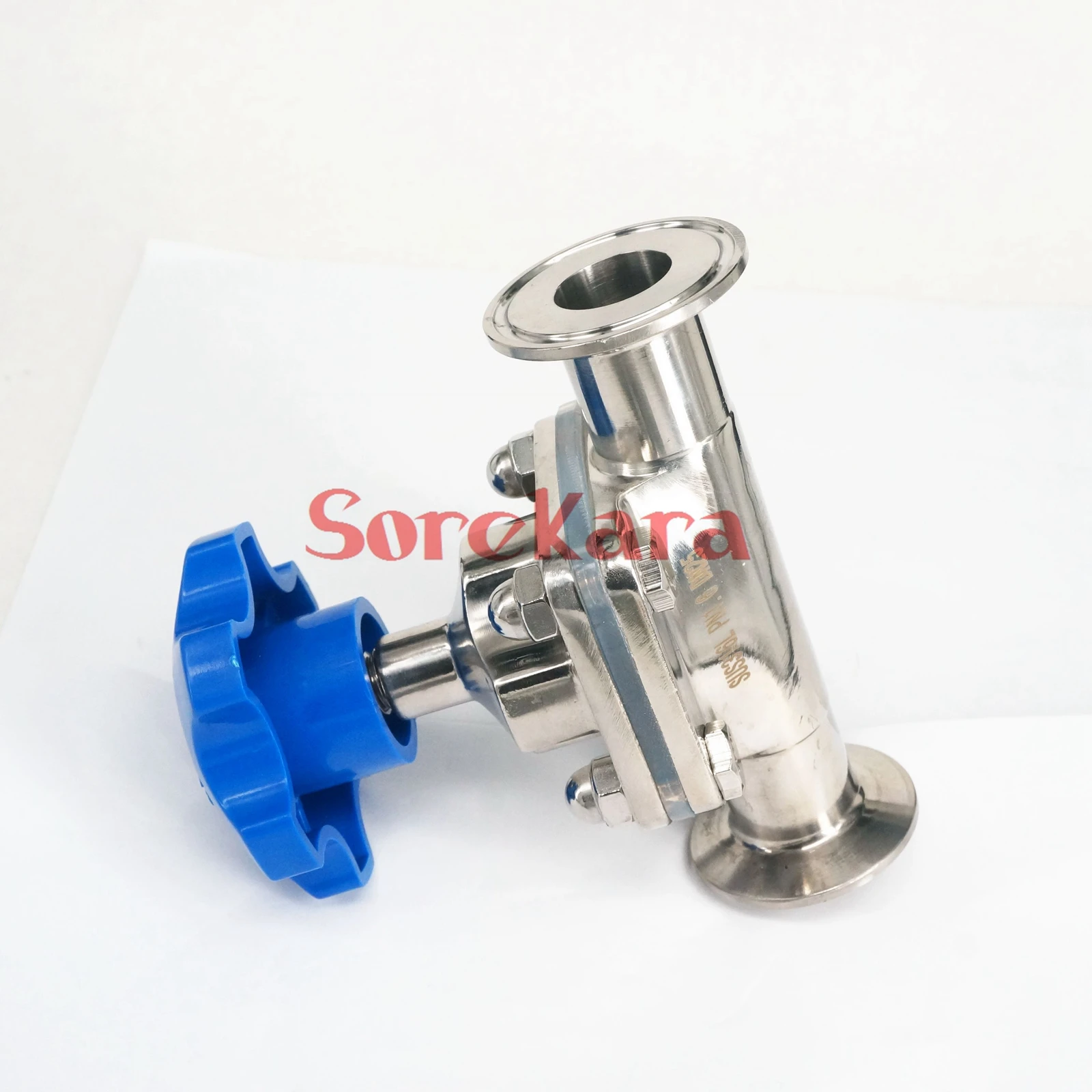 1" 25mm 316 Stainless Steel Sanitary Tri Clamp Diaphragm Valve Brew