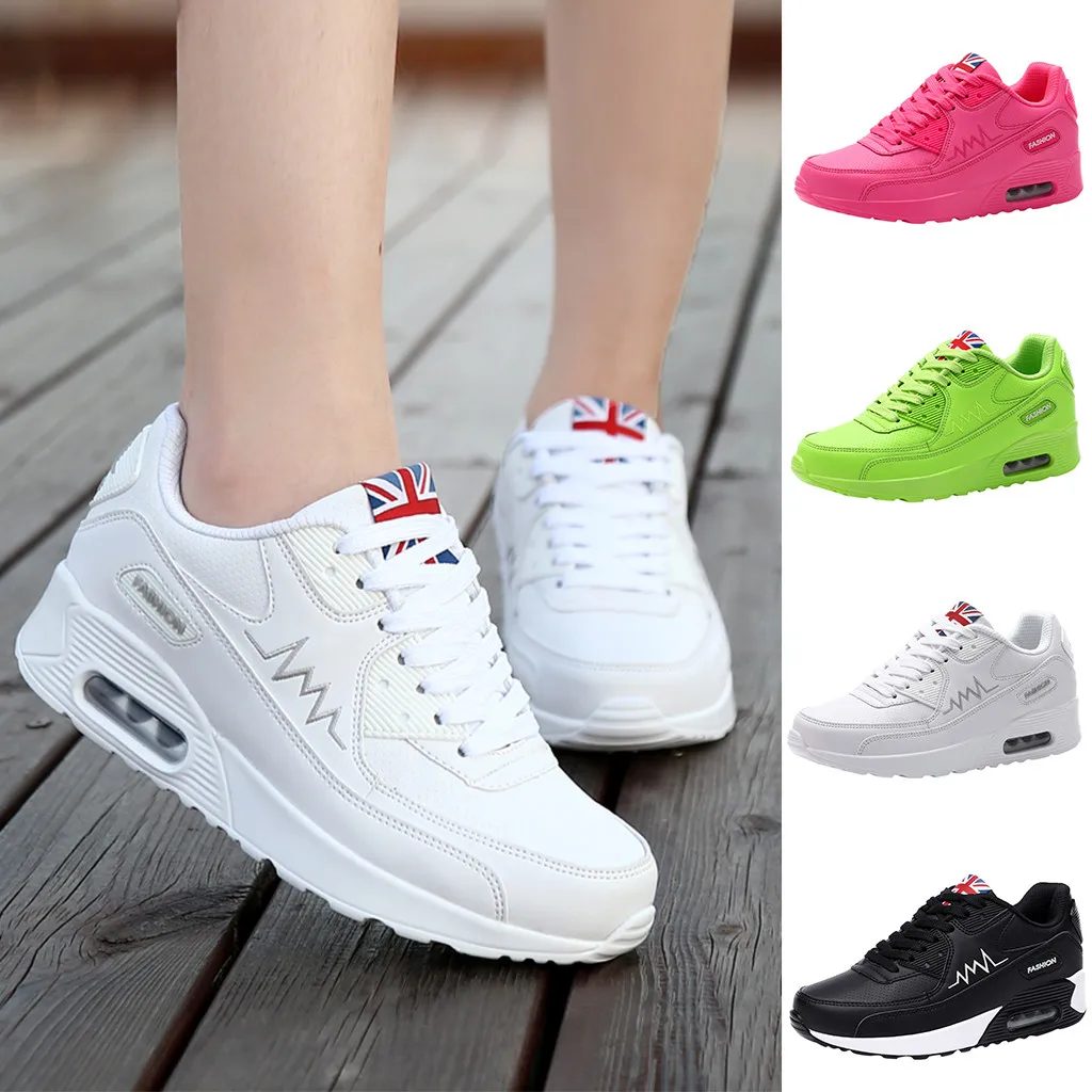 Женская обувь белые кроссовки на платформе повседневная женская Feminino Zapatos de Mujer