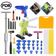 PDR Tools Car Paintless Dent Repair Tool To Remove Dents Puller Kit Glue Suction Cups For Dents Tool Box