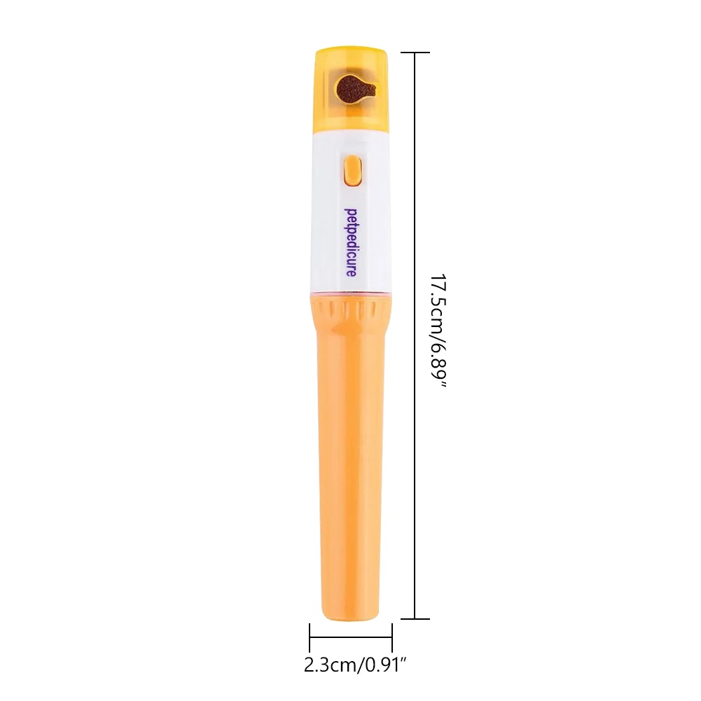 Pet Nail Trimmer Электрический безболезненный машинка для стрижки ногтей для домашних животных, собак, кошек, лап, триммер для ногтей, набор шлифовальных напильников для домашних животных - Цвет: Pet Nail Trimmer